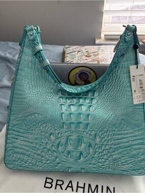 Brahmin Tabitha in Dusty Blue